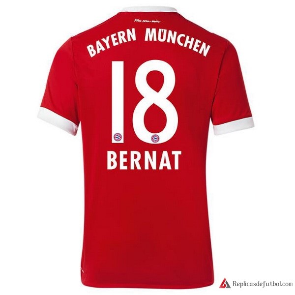 Camiseta Bayern Munich Primera equipación Bernat 2017-2018